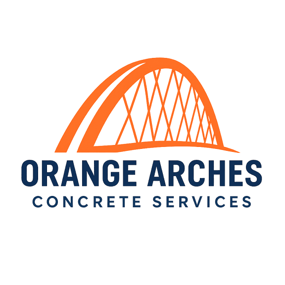Orange Arches Concrete Services logo